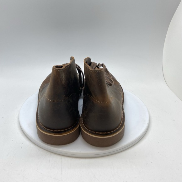 Clarks Bushacre Boots Mens 9 M Brown Casual Chukka Preppy Ankle Shoes 15522 main image 5